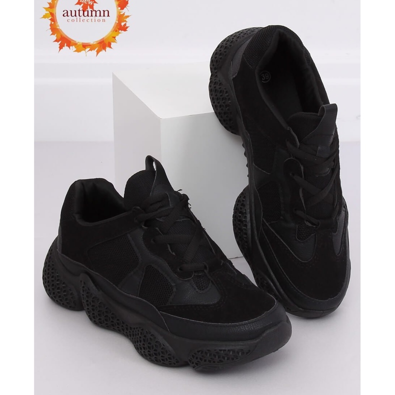 Nero BD-3 Scarpe sportive nere 1