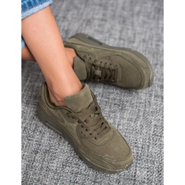 SHELOVET Scarpe sportive verde scuro 1