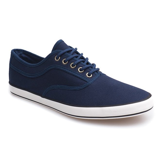 Sneakers stringate delle sneakers B001 Marineblau blu navy 1