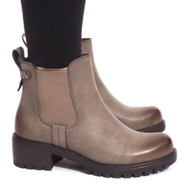 Stivali caldi BH56-KB Kaki multicolore verde 1