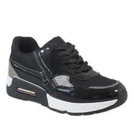 Scarpe da ginnastica nere 7-JF18A nero 1