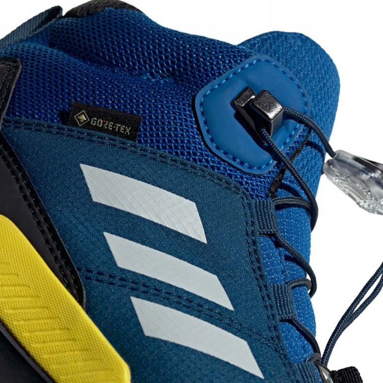 Scarpe adidas Terrex Mid Gtx Jr BC0596 nero blu verde 2