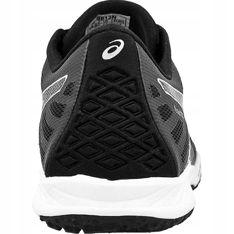 Asics fuzeX Tr M S613N-9099 scarpe da allenamento nero 2