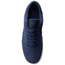 Nike Sb Check Suede Jr AR0132-400 scarpe blu navy 1