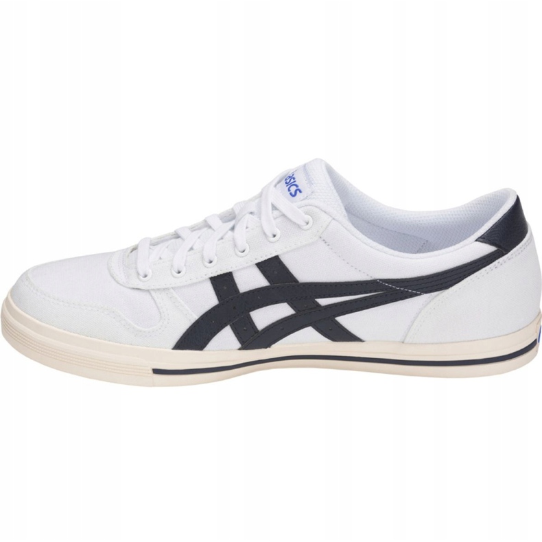 Asics Aaron M 1201A008 101 scarpe bianca blu navy 1