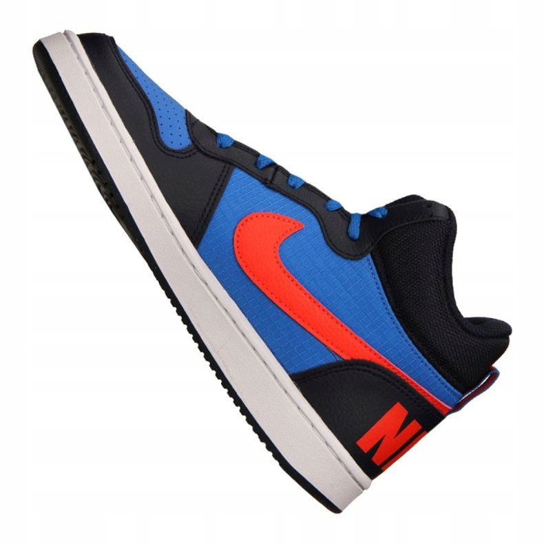 Nike Court Borough Mid Jr 839977-403 scarpe blu multicolore 1