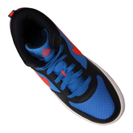 Nike Court Borough Mid Jr 839977-403 scarpe blu multicolore 2