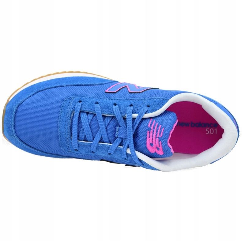 Scarpe New Balance W KZ501PY blu 2