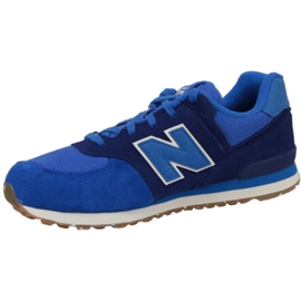 Scarpe New Balance W KL574ESG blu navy 1