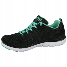 Skechers Flex Appeal 2.0 W 12756-BKAQ nero 1