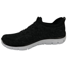 Skechers Empire W 12418-BKW Scarpe nero 1