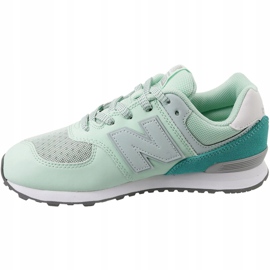 Scarpe New Balance W GC574D5 verde 1