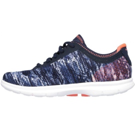 Scarpe Skechers Go Step W 14200-NVCL blu navy multicolore 2