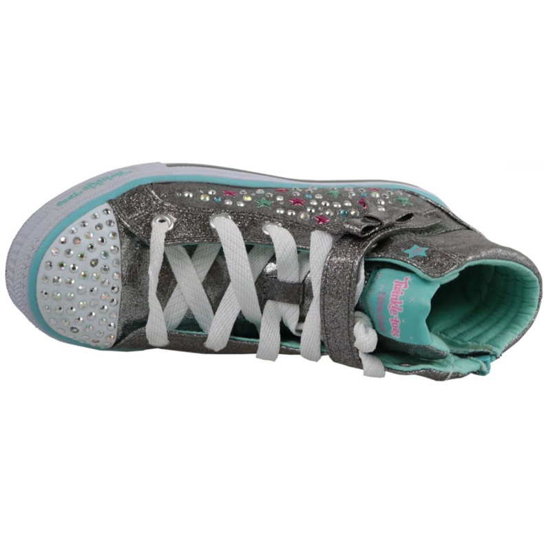 Scarpe Skechers Shuffles Jr 10712L-GUTQ grigio 2