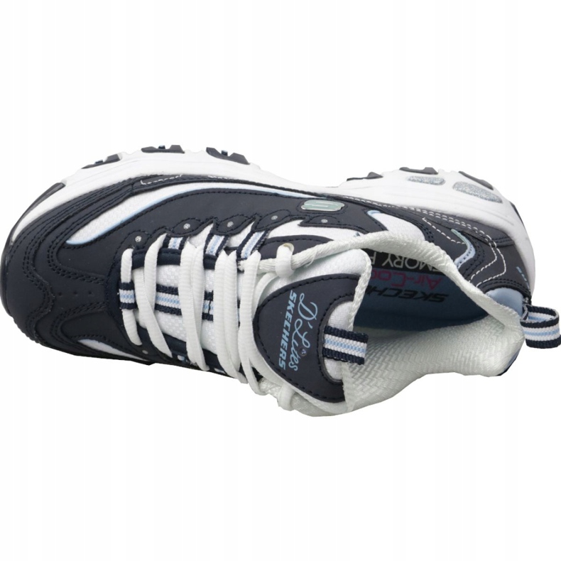Skechers D'Lites Biggest Fan W 11930-NVW Scarpe blu navy 2