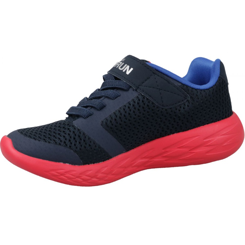 Scarpe Skechers Go Run 600 Jr 97860L-NVRD blu navy 1