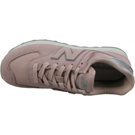 Scarpe New Balance W WL574OPS rosa 2