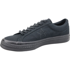 Scarpe Converse One Star Ox M 163380C nero 1