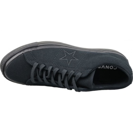 Scarpe Converse One Star Ox M 163380C nero 2