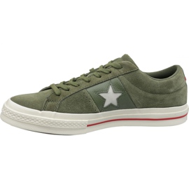 Converse One Star 163198C scarpe verde 1