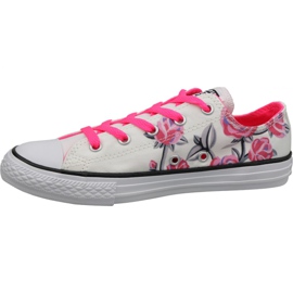 Converse C. Taylor All Star Jr 663624C scarpe bianco 1