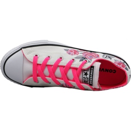 Converse C. Taylor All Star Jr 663624C scarpe bianco 2
