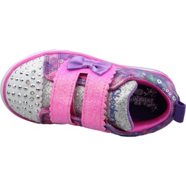 Scarpe Skechers Sparkle Lite Jr 20147N-PRMT rosa 2