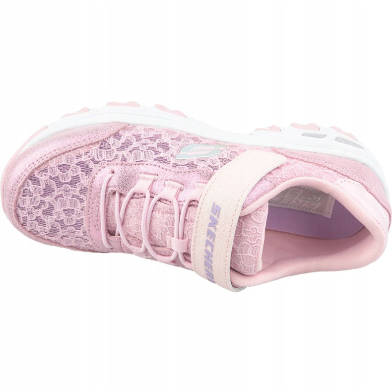 Skechers D'Lites Jr 664086L-LTPK scarpe rosa 2