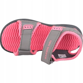 New Balance Jr K2004PKG sandali grigi rosa grigio 2
