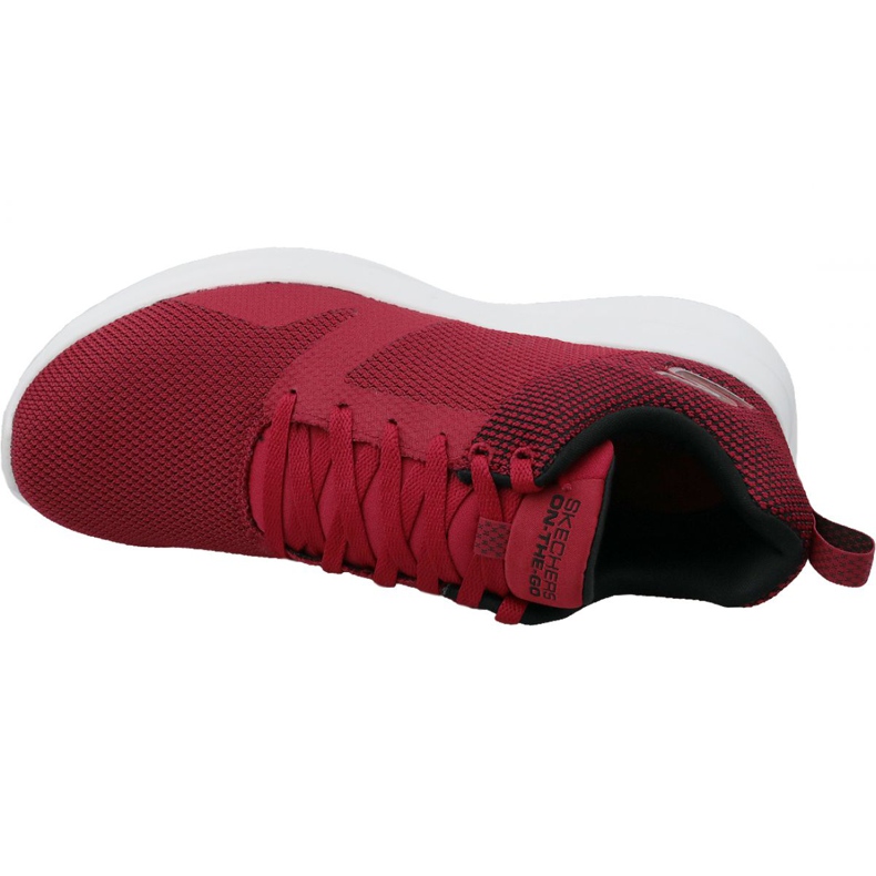 Scarpe Skechers On The Go M 55330-RDBK rosso 2