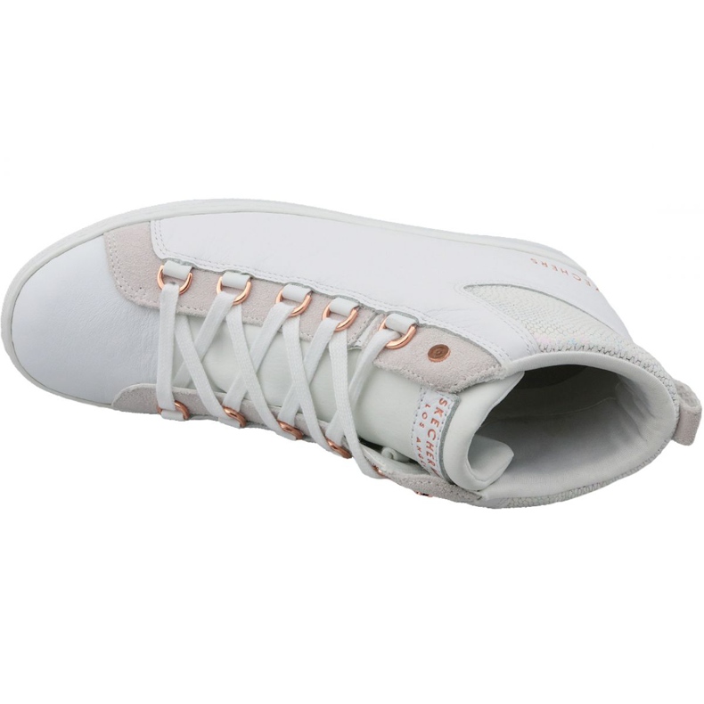 Scarpa Skechers Side Street Core-Set Hi W 73581-WHT bianco 2