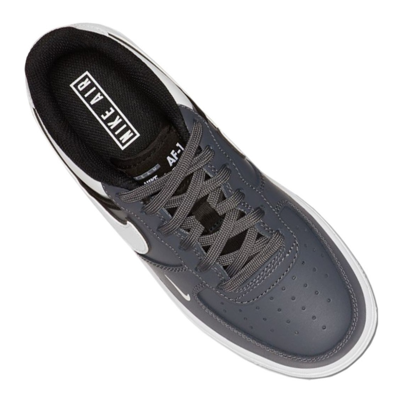 Scarpa Nike Air Force 1 LV8 2 Jr CI1756-002 bianco nero 2