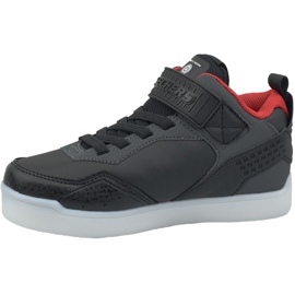 Scarpe Skechers Energy Lights Jr 90613L-BKRD nero 1