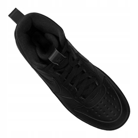 Scarpa Nike Court Borough Mid 2 (GS) Jr BQ5440-001 nero 2