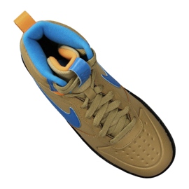 Nike Court Borough Mid Boot 2 (GS) Jr BQ5440-701 giallo 1