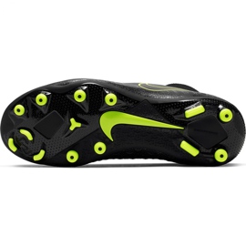 Nike Phantom Vsn Academy Df FG / MG Jr AO3287-007 scarpe da calcio nero nero 2