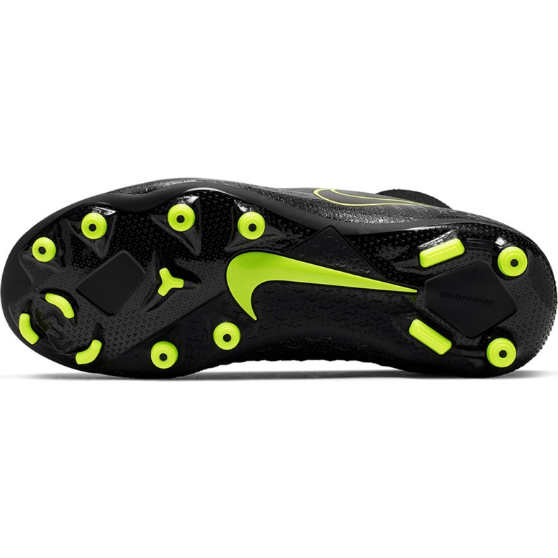 Nike Phantom Vsn Academy Df FG / MG Jr AO3287-007 scarpe da calcio nero nero 2