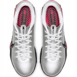 Scarpa da calcio Nike Mercurial Vapor 13 Academy Neymar Tf Jr AT8144-006 grigio bianca 1