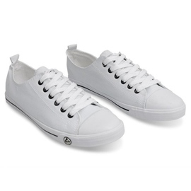 Sneakers Classiche 9911 Bianche bianco 1