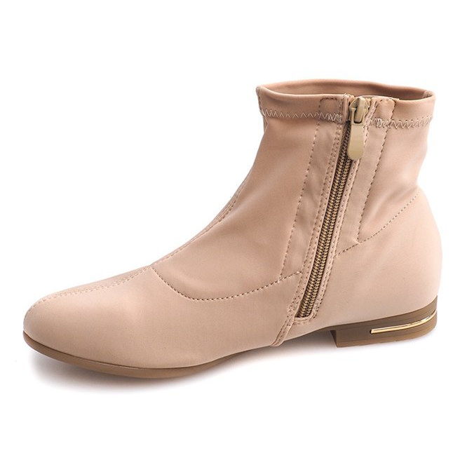 Stivali di stoffa eleganti R105 Beige 1