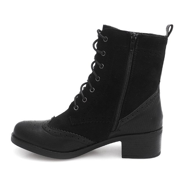 Stivali stringati Scarpe Jazz ZH76 Nero 1