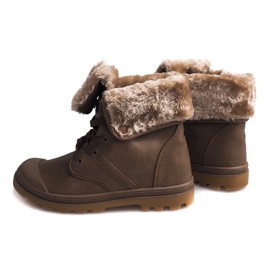 Stivali in legno coibentato R-56 Khaki multicolore verde 1