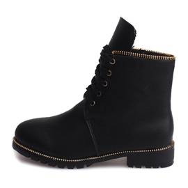 Stivali Trappers Con Pelliccia X685 Nero 2