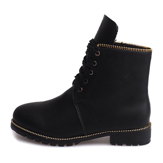 Stivali Trappers Con Pelliccia X685 Nero 2