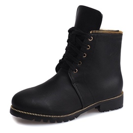 Stivali Trappers Con Pelliccia X685 Nero 1