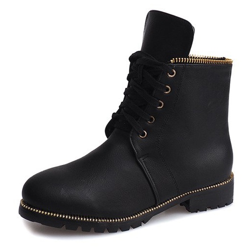Stivali Trappers Con Pelliccia X685 Nero 1