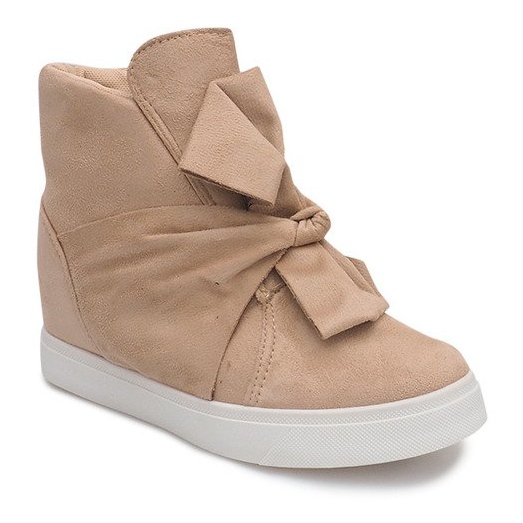 Sneakers con zeppa 1787 Beige 2