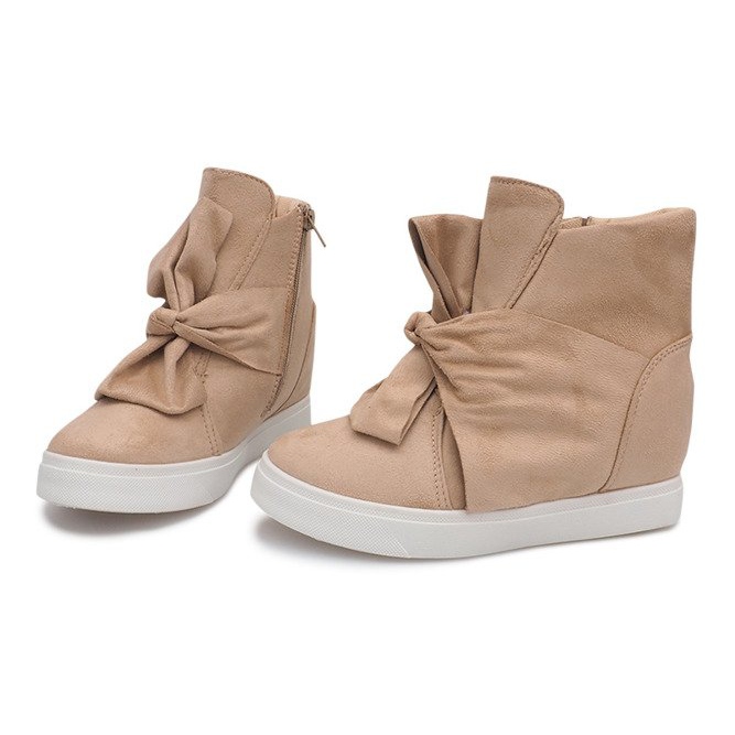 Sneakers con zeppa 1787 Beige 1