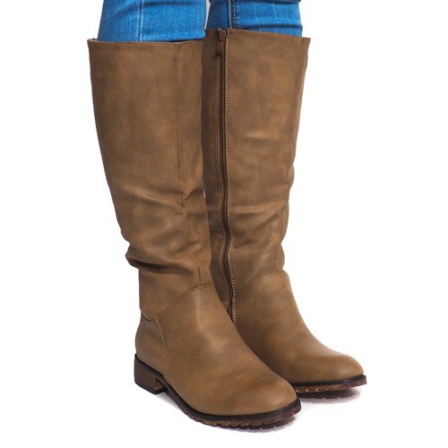 Stivali Alti Caldi BL2830 Khaki verde 1