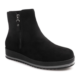 Stivaletti caldi Stivali Jodhpur K-103 Nero 1
